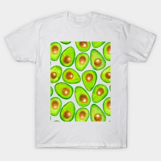 Avocado slices watercolor T-Shirt